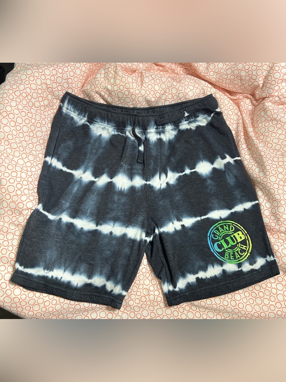 Grand Beach Surf Club Tie Dye Shorts Large